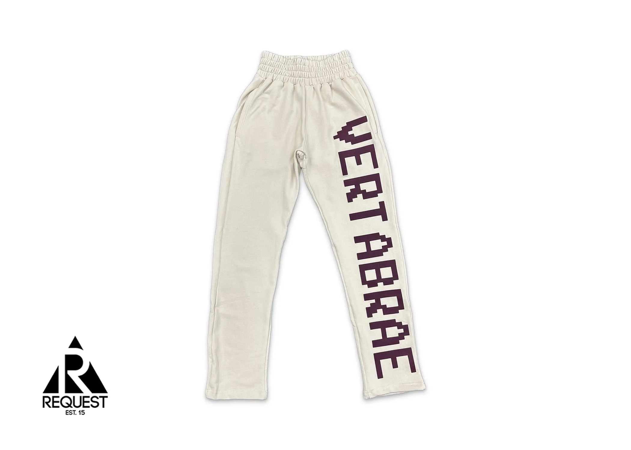 Sweatpants "Cream/Burgundy"