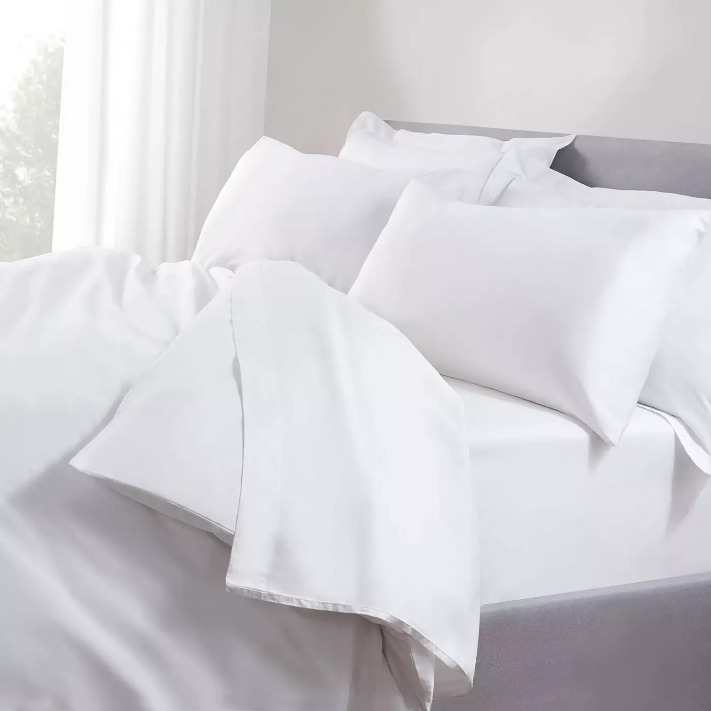 The Linen Consultancy Duvet Cover | White
