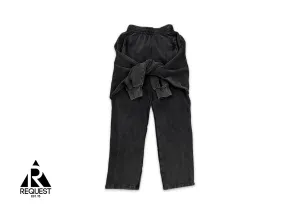 Tied Up Front Sweatpants "Grey"