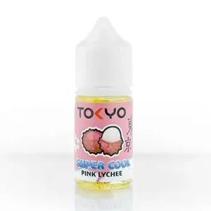 TOKYO SALTNIC SUPER COOL PINK LYCHEE 30ML