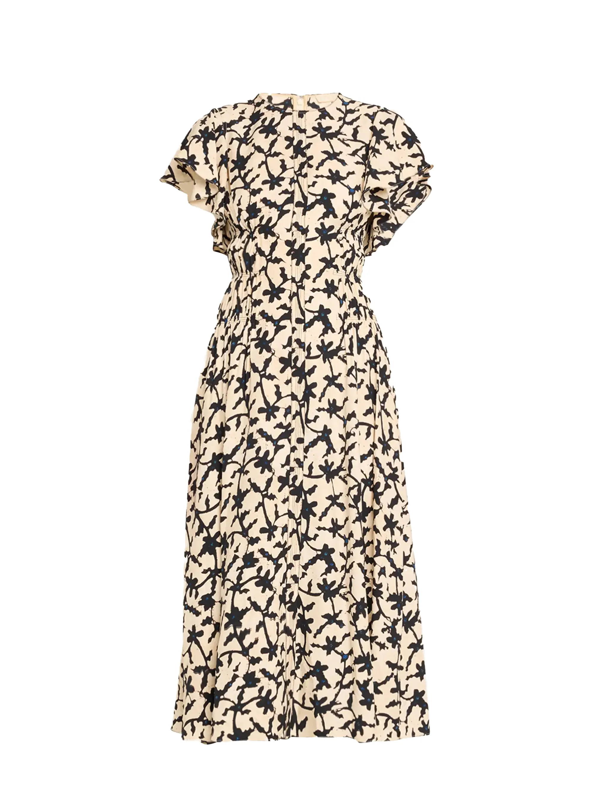 Ulla Johnson Anais Printed A-Line Midi Dress