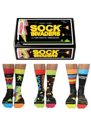 United Odd Socks 6 Mens Socks Sock Invaders