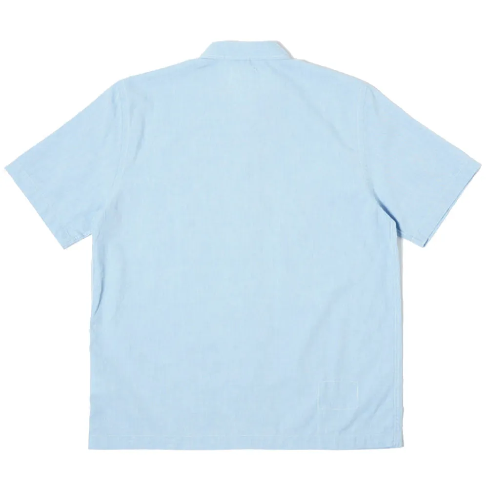 Universal Works Organic Cotton Road Shirt Sky