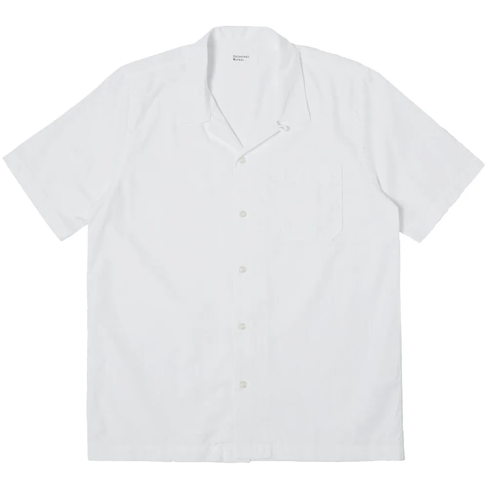 Universal Works Organic Cotton Road Shirt White