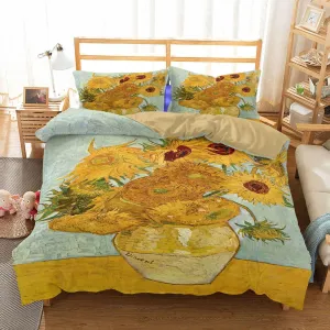 Van Gogh 'Sunflowers' Bedding Duvet Cover Sets