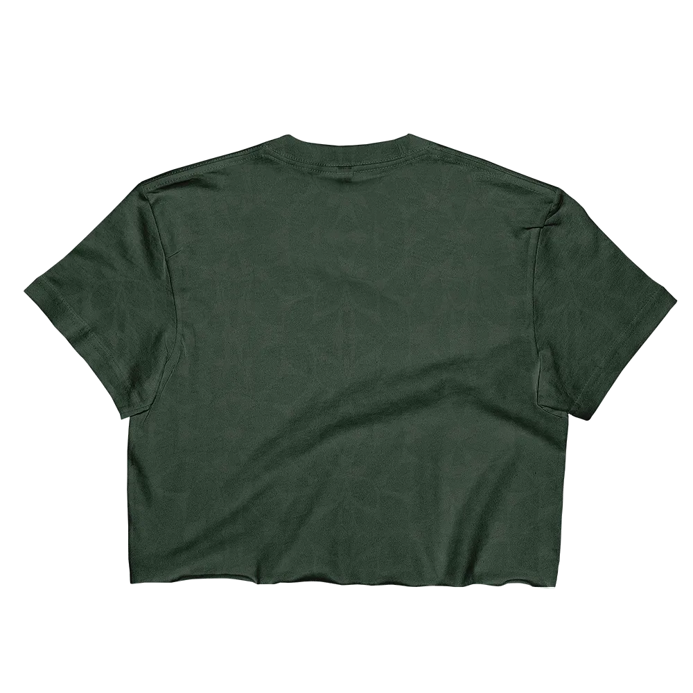 Wearable Art Crop Top : Cuban Cigar