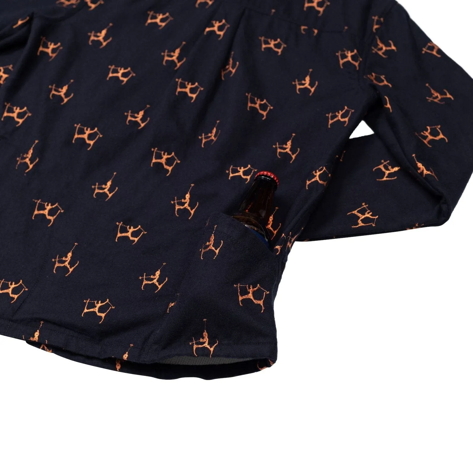 Women’s High Sierra Shirt - Hot Dog, Midnight Navy