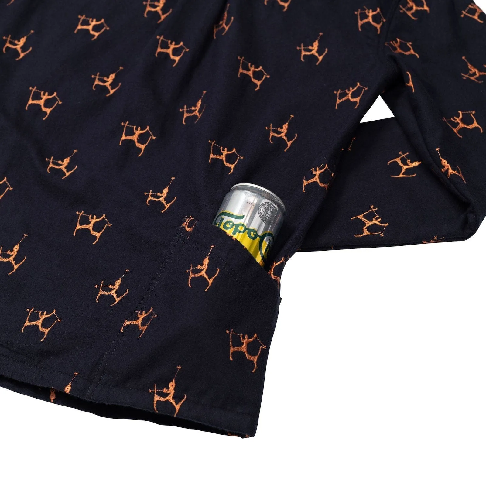 Women’s High Sierra Shirt - Hot Dog, Midnight Navy