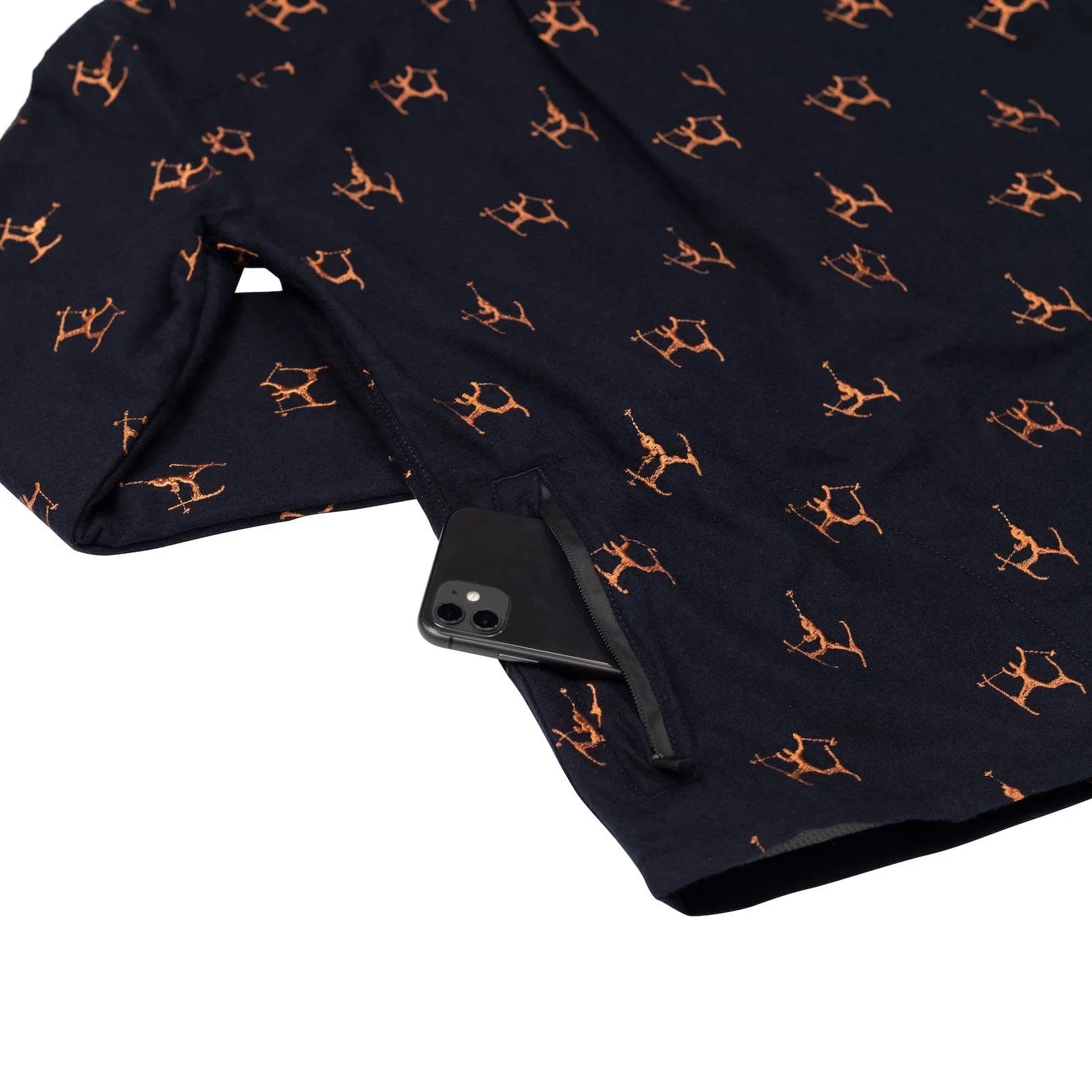 Women’s High Sierra Shirt - Hot Dog, Midnight Navy