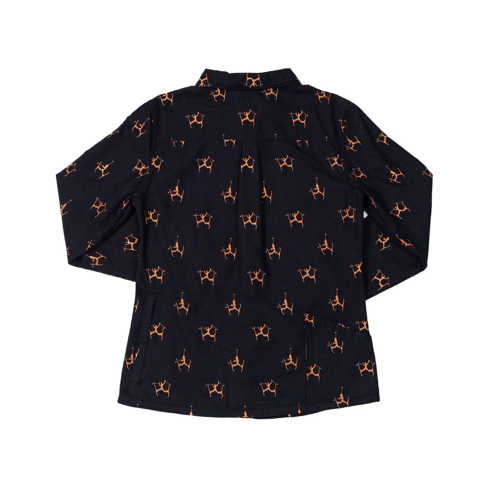 Women’s High Sierra Shirt - Hot Dog, Midnight Navy