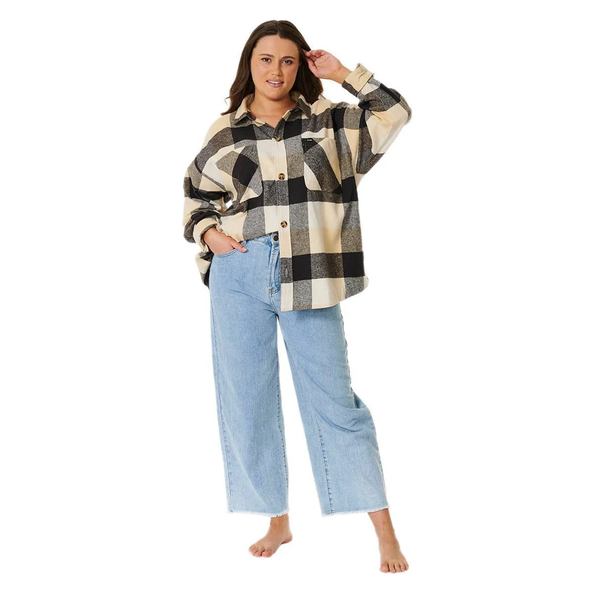 Women's La Isla Flannel Long-Sleeved Flannel Shirt