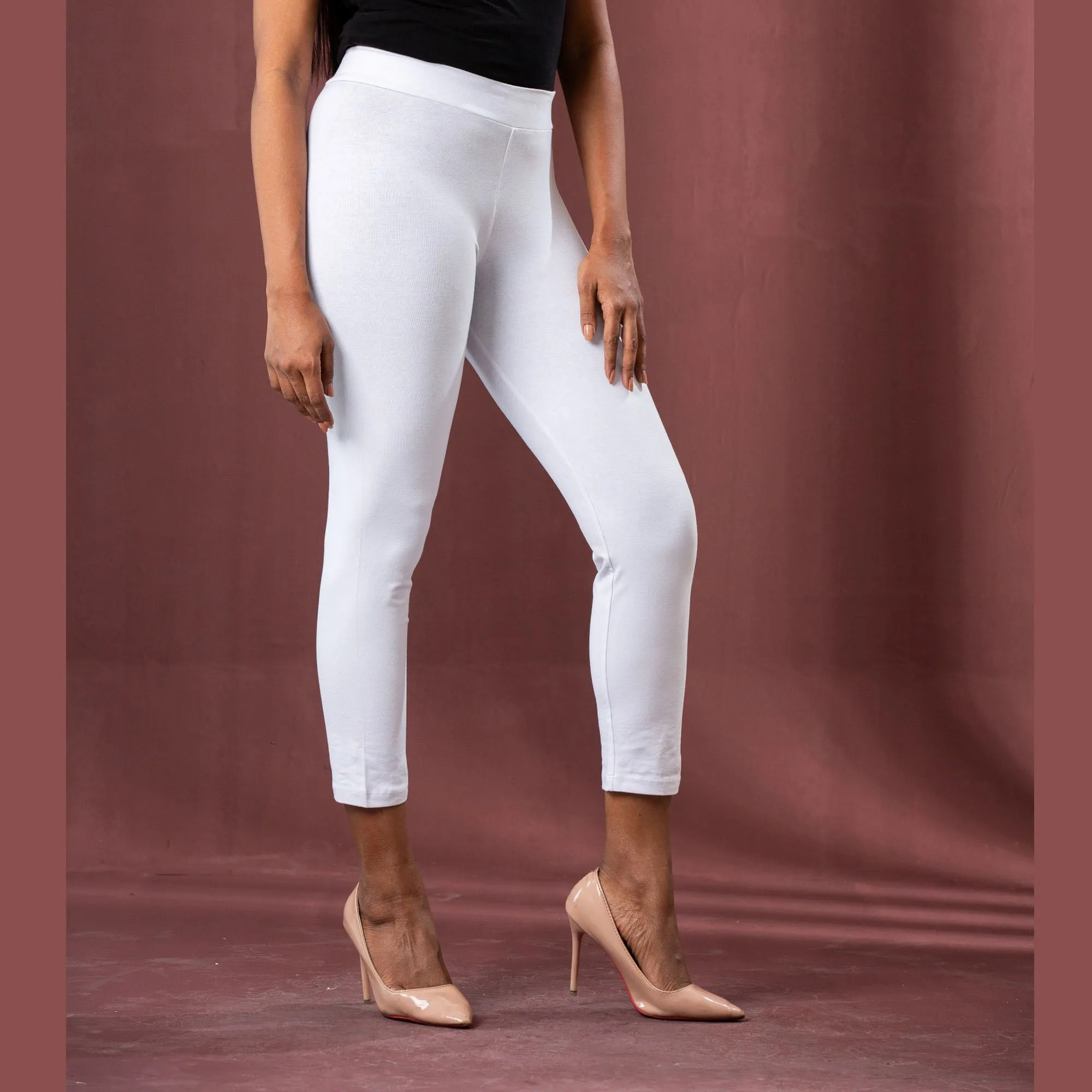 Womens White Leggings