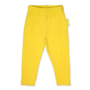 Yellow Basic Leggings