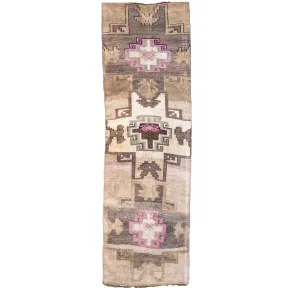 Z323 Handwoven Vintage Rug 2'6x8’2